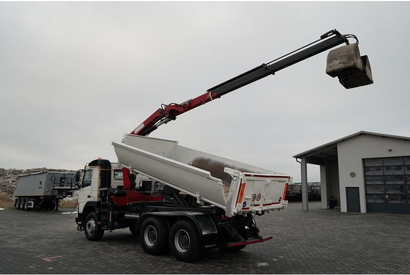Volvo FMX 380 / 6x4 / WYWROTKA + HDS HMF 1820 K2 / HYDROBURTA / STEROW - Tipvogn lastbil, Lastbil med kran: billede 3 Volvo FMX 380 / 6x4 / WYWROTKA + HDS HMF 1820 K2 / HYDROBURTA / STEROW - Tipvogn lastbil, Lastbil med kran: billede 3