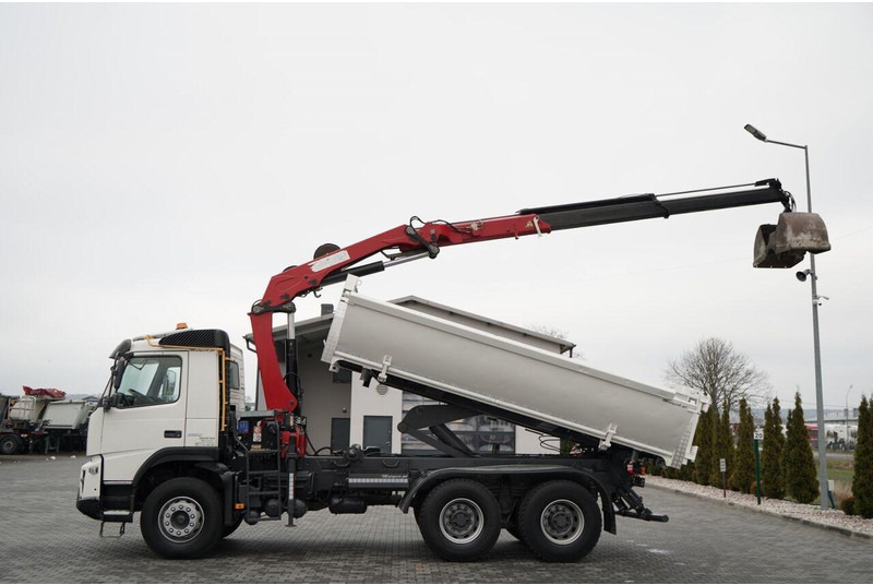 Volvo FMX 380 / 6x4 / WYWROTKA + HDS HMF 1820 K2 / HYDROBURTA / STEROW - Tipvogn lastbil, Lastbil med kran: billede 2 Volvo FMX 380 / 6x4 / WYWROTKA + HDS HMF 1820 K2 / HYDROBURTA / STEROW - Tipvogn lastbil, Lastbil med kran: billede 2