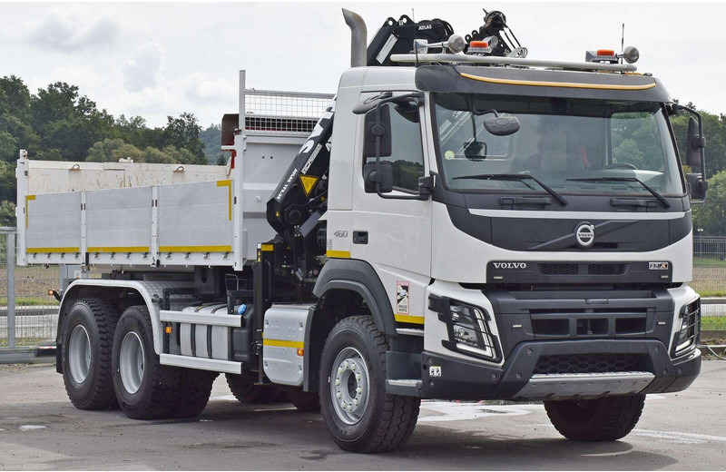 Volvo FMX 460 - Tipvogn lastbil, Lastbil med kran: billede 4 Volvo FMX 460 - Tipvogn lastbil, Lastbil med kran: billede 4