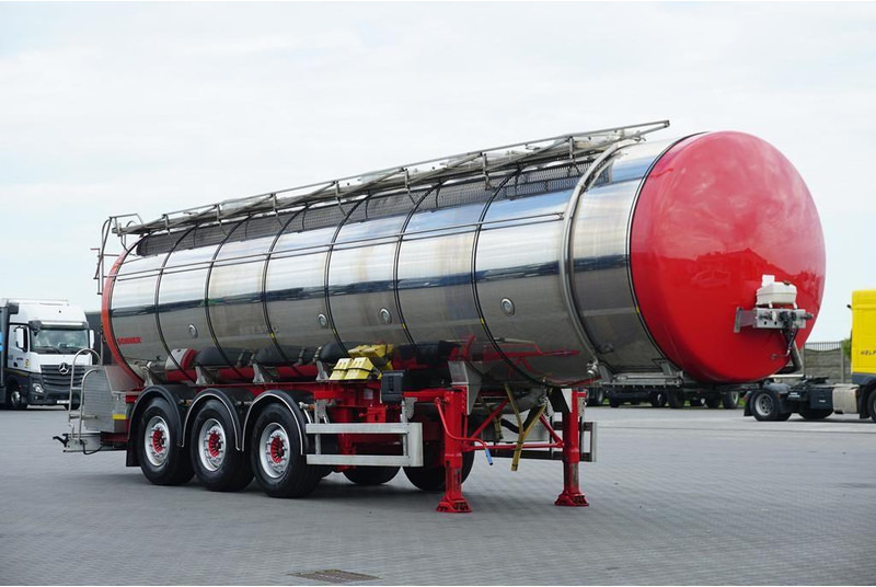 Wielton SOMMER / CYSTERNA SPOZYWCZA / 28 374 LITRÓW / 4 KOMOROWA / WEBAS - Tanksættevogn: billede 2 Wielton SOMMER / CYSTERNA SPOZYWCZA / 28 374 LITRÓW / 4 KOMOROWA / WEBAS - Tanksættevogn: billede 2