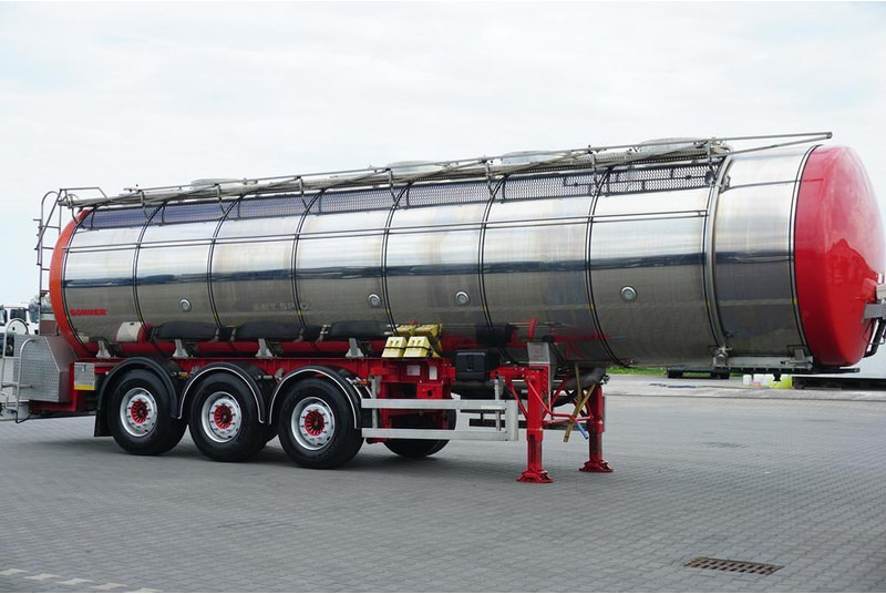 Wielton SOMMER / CYSTERNA SPOZYWCZA / 28 374 LITRÓW / 4 KOMOROWA / WEBAS - Tanksættevogn: billede 4 Wielton SOMMER / CYSTERNA SPOZYWCZA / 28 374 LITRÓW / 4 KOMOROWA / WEBAS - Tanksættevogn: billede 4