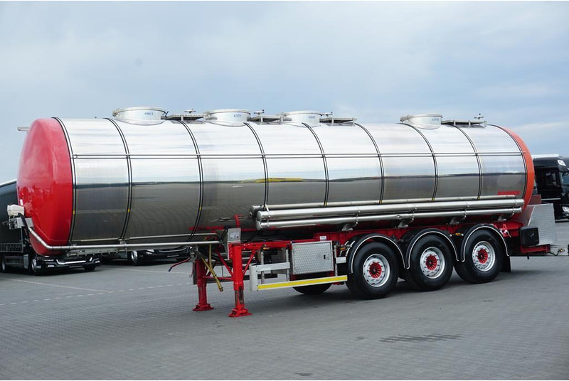 Wielton SOMMER / CYSTERNA SPOZYWCZA / 28 374 LITRÓW / 4 KOMOROWA / WEBAS - Tanksættevogn: billede 3 Wielton SOMMER / CYSTERNA SPOZYWCZA / 28 374 LITRÓW / 4 KOMOROWA / WEBAS - Tanksættevogn: billede 3