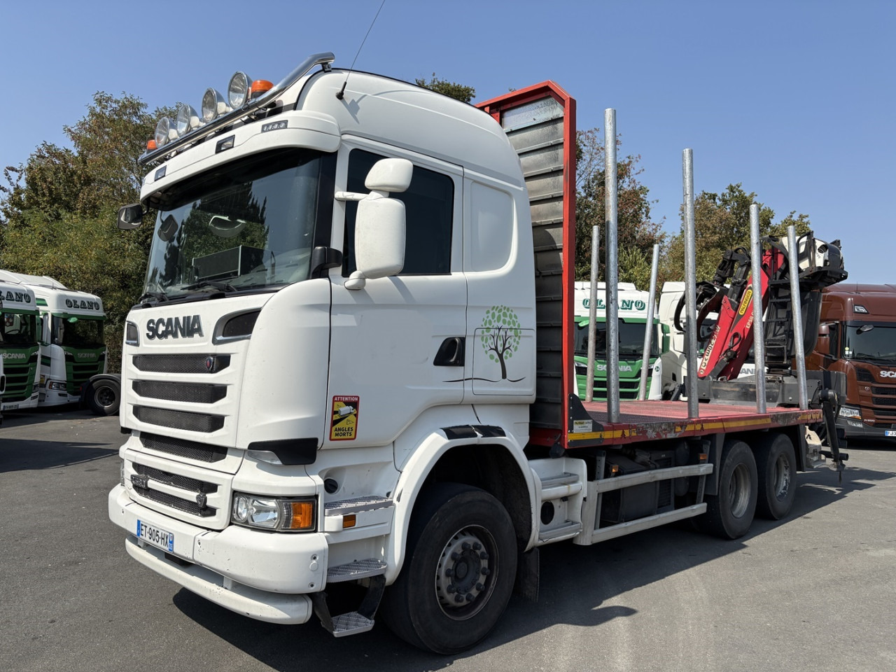 SCANIA R 580 CB6x4HHZ - Lastbil chassis: billede 1 SCANIA R 580 CB6x4HHZ - Lastbil chassis: billede 1