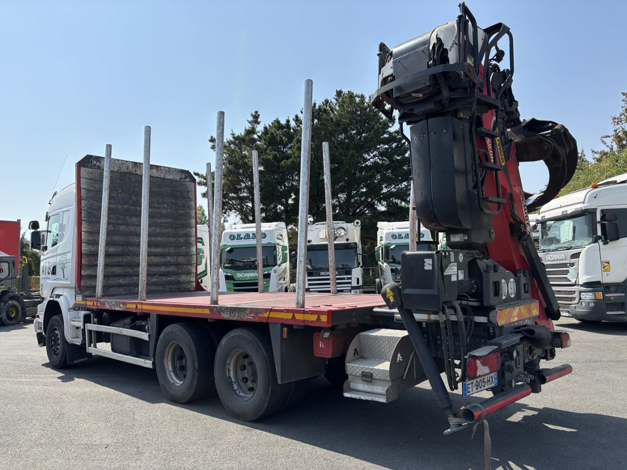 SCANIA R 580 CB6x4HHZ - Lastbil chassis: billede 4 SCANIA R 580 CB6x4HHZ - Lastbil chassis: billede 4