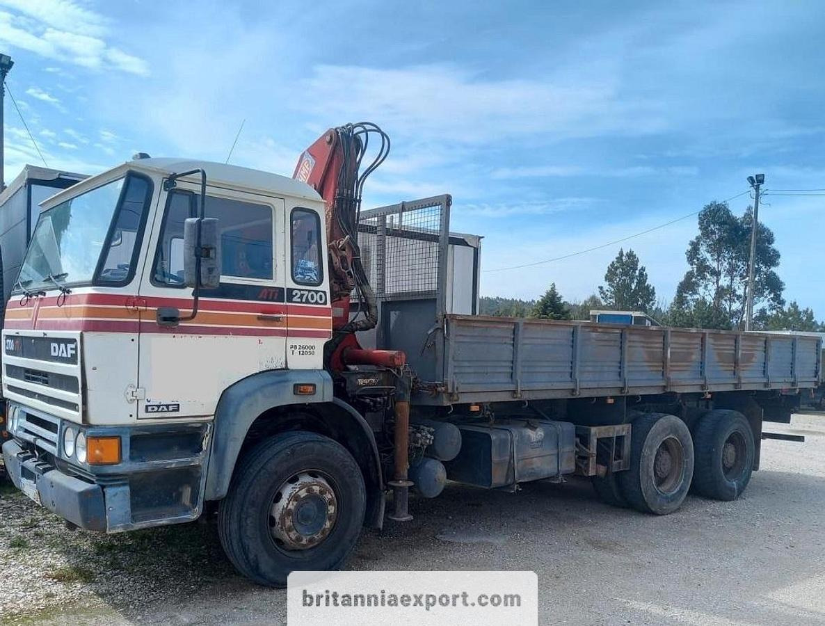 DAF 2700 ATI 6x4 26 Ton Sideways Tipper with HMF 820 Crane | Export Ready. - Tipvogn lastbil: billede 3 DAF 2700 ATI 6x4 26 Ton Sideways Tipper with HMF 820 Crane | Export Ready. - Tipvogn lastbil: billede 3