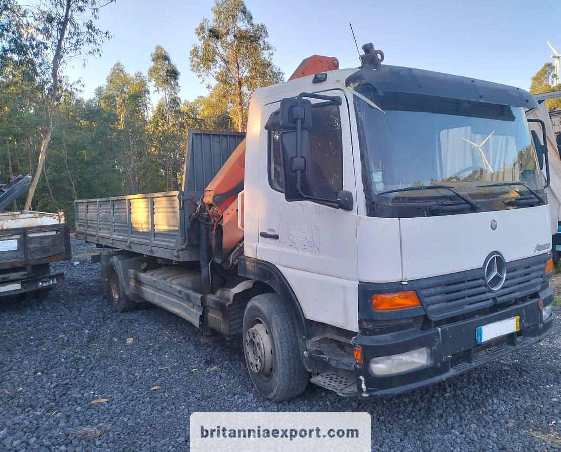 MERCEDES-BENZ Atego 1528 | 15 Ton | with Palfinger PK7501 5.7 Ton Crane - Tipvogn lastbil: billede 1 MERCEDES-BENZ Atego 1528 | 15 Ton | with Palfinger PK7501 5.7 Ton Crane - Tipvogn lastbil: billede 1