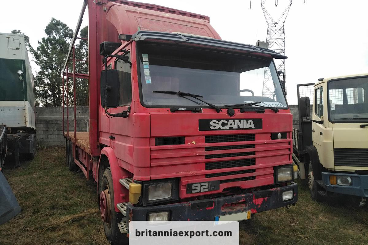 SCANIA P 92H | 6x2 10 tyres | On springs | Manual Pump | 26 ton - Lastbil med presenning: billede 1 SCANIA P 92H | 6x2 10 tyres | On springs | Manual Pump | 26 ton - Lastbil med presenning: billede 1