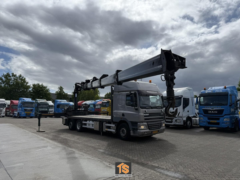 DAF FAN CF85 .460 - AUTOMATIC - EURO 5 - KRAN/CRANE HIAB 377 - Lastbil med kran: billede 1 DAF FAN CF85 .460 - AUTOMATIC - EURO 5 - KRAN/CRANE HIAB 377 - Lastbil med kran: billede 1