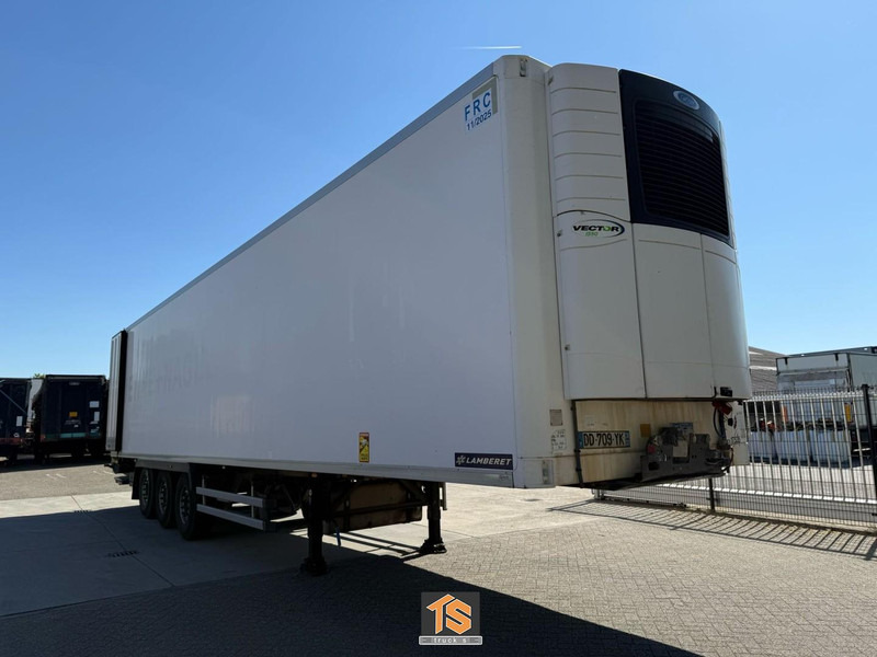 LAMBERET LVF S 3F KOELER/REEFER/KUHLKOFFER - CARRIER VECTOR 1550 - APK/TUV 01/2026 - TOP! - Kølevogn sættevogn: billede 1 LAMBERET LVF S 3F KOELER/REEFER/KUHLKOFFER - CARRIER VECTOR 1550 - APK/TUV 01/2026 - TOP! - Kølevogn sættevogn: billede 1