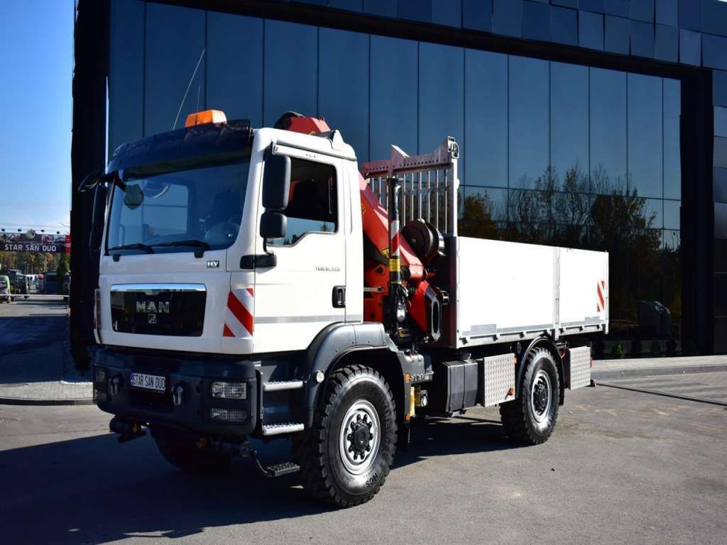 MAN TGM 18.340 4x4 PALFINGER PK 18002 CRANE WINCH MAN TGM 18.340 4x4 PALFINGER PK 18002 CRANE WINCH - Lastbil med kran, Lastbil med lad: billede 2 MAN TGM 18.340 4x4 PALFINGER PK 18002 CRANE WINCH MAN TGM 18.340 4x4 PALFINGER PK 18002 CRANE WINCH - Lastbil med kran, Lastbil med lad: billede 2