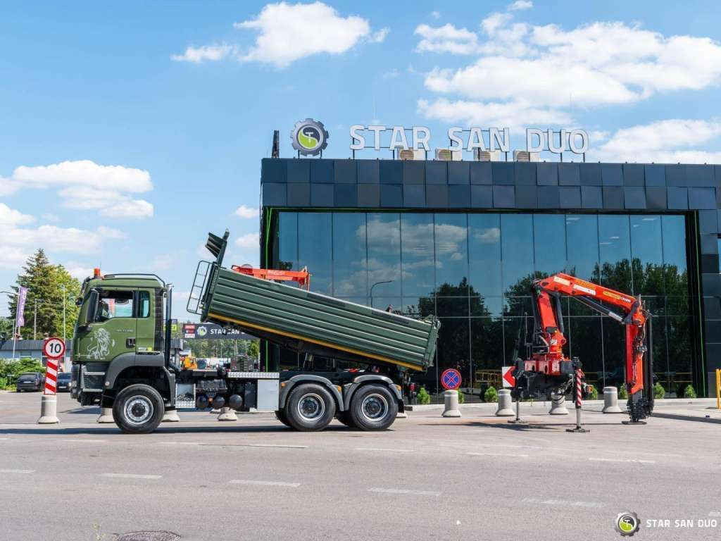 MAN TGS 35.480 PALFINGER PK 20002 HDS Grapple Tippe - Tipvogn lastbil: billede 4 MAN TGS 35.480 PALFINGER PK 20002 HDS Grapple Tippe - Tipvogn lastbil: billede 4