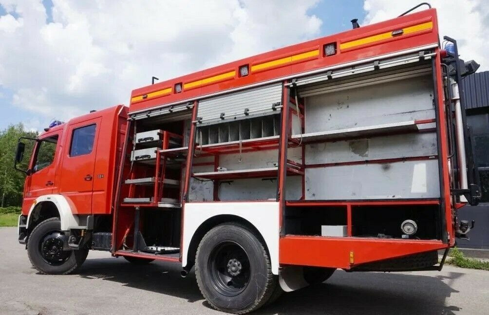Brandbil Mercedes-Benz 4x4 ATEGO 1225 Firebrigade Feuerwehr: billede 6
