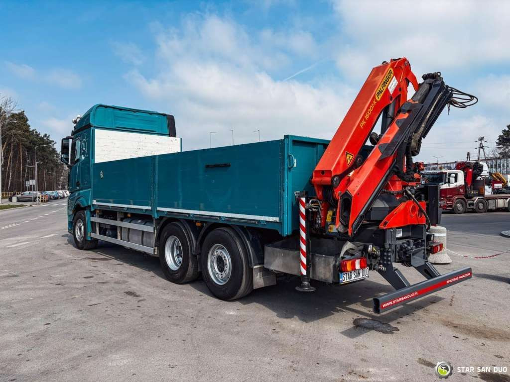 Lastbil med kran, Lastbil med lad Mercedes-Benz  ACTROS 2545 6x2 Palfinger PK 16001 HDS Crane Mercedes-Benz  ACTROS 2545 6x2 Palfinger PK 16001 HDS Crane: billede 10