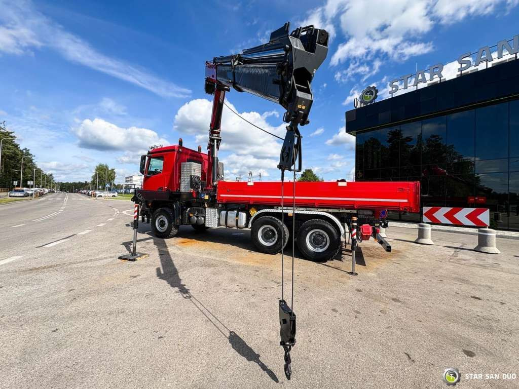 Mercedes-Benz AROCS 3345 6x6 HMF 3220 Winch Crane tipper - Lastbil med kran: billede 4 Mercedes-Benz AROCS 3345 6x6 HMF 3220 Winch Crane tipper - Lastbil med kran: billede 4