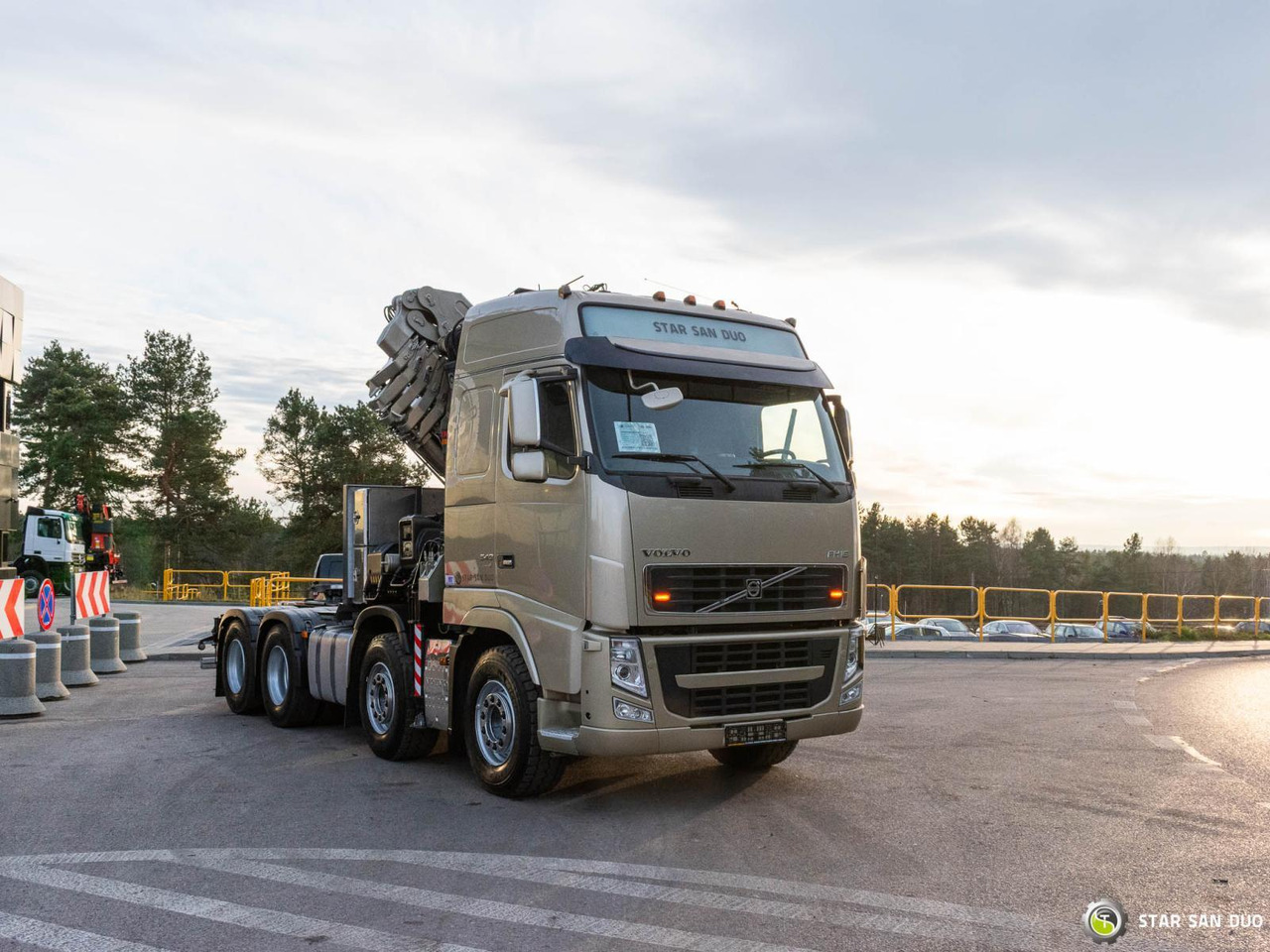 Lastbil med kran : billede 9