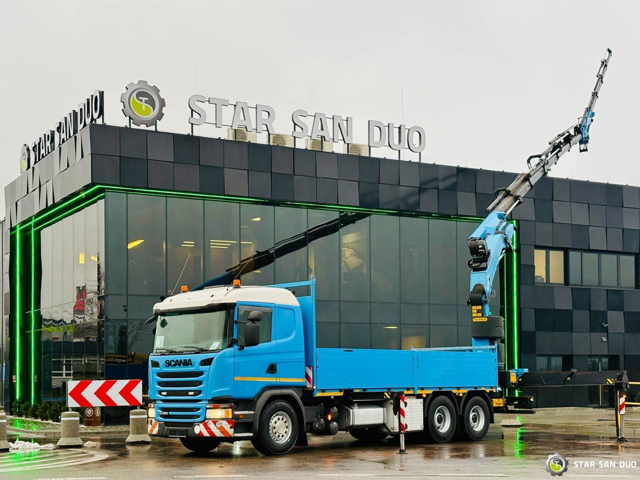 - Lastbil med kran: billede 5 - Lastbil med kran: billede 5