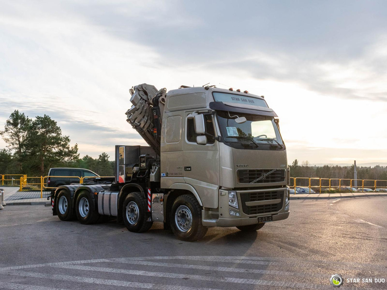 Lastbil med kran : billede 10