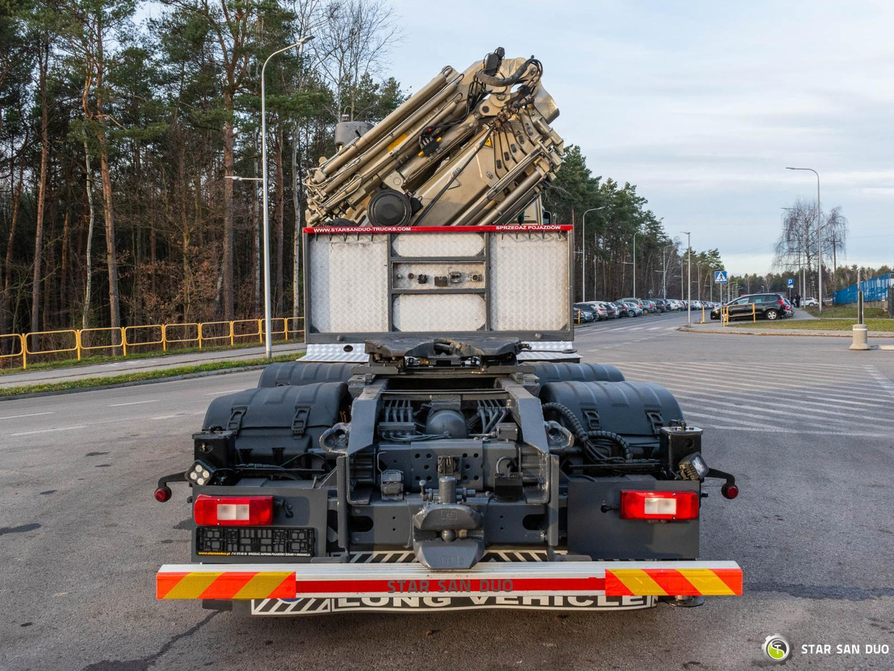 Lastbil med kran : billede 25