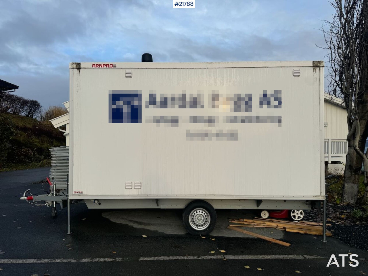 Arnpro Arbeidsbrakke - Skur container, Anhænger: billede 5 Arnpro Arbeidsbrakke - Skur container, Anhænger: billede 5