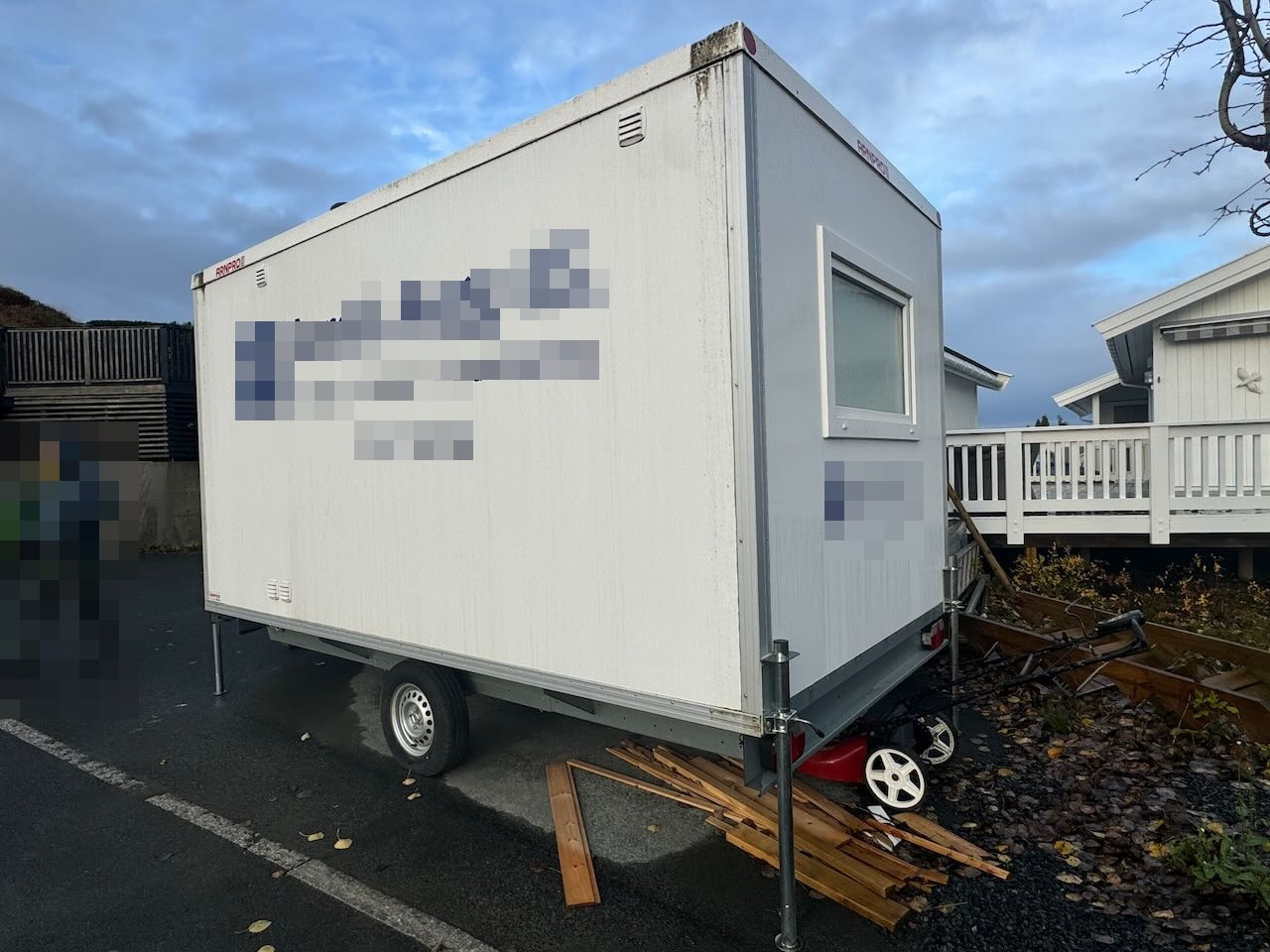 Arnpro Arbeidsbrakke - Skur container, Anhænger: billede 4 Arnpro Arbeidsbrakke - Skur container, Anhænger: billede 4