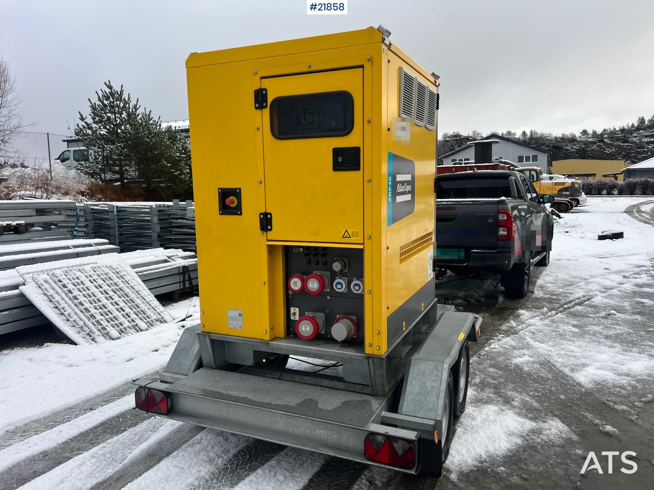 Atlas Copco zbp45 m/ henger - Strømgenerator: billede 5 Atlas Copco zbp45 m/ henger - Strømgenerator: billede 5
