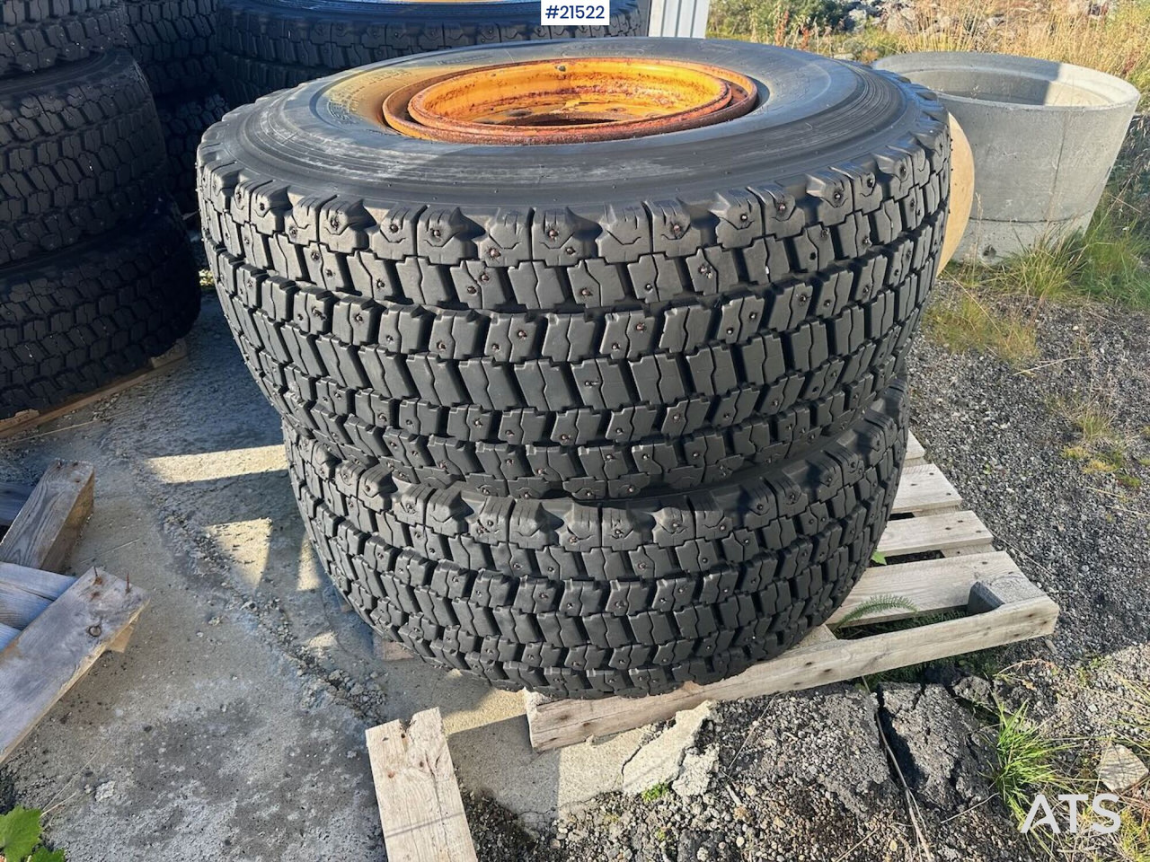 Bridgestone hjullaster dekk til Volvo L110 - Dæk for Entreprenørmaskin: billede 2 Bridgestone hjullaster dekk til Volvo L110 - Dæk for Entreprenørmaskin: billede 2