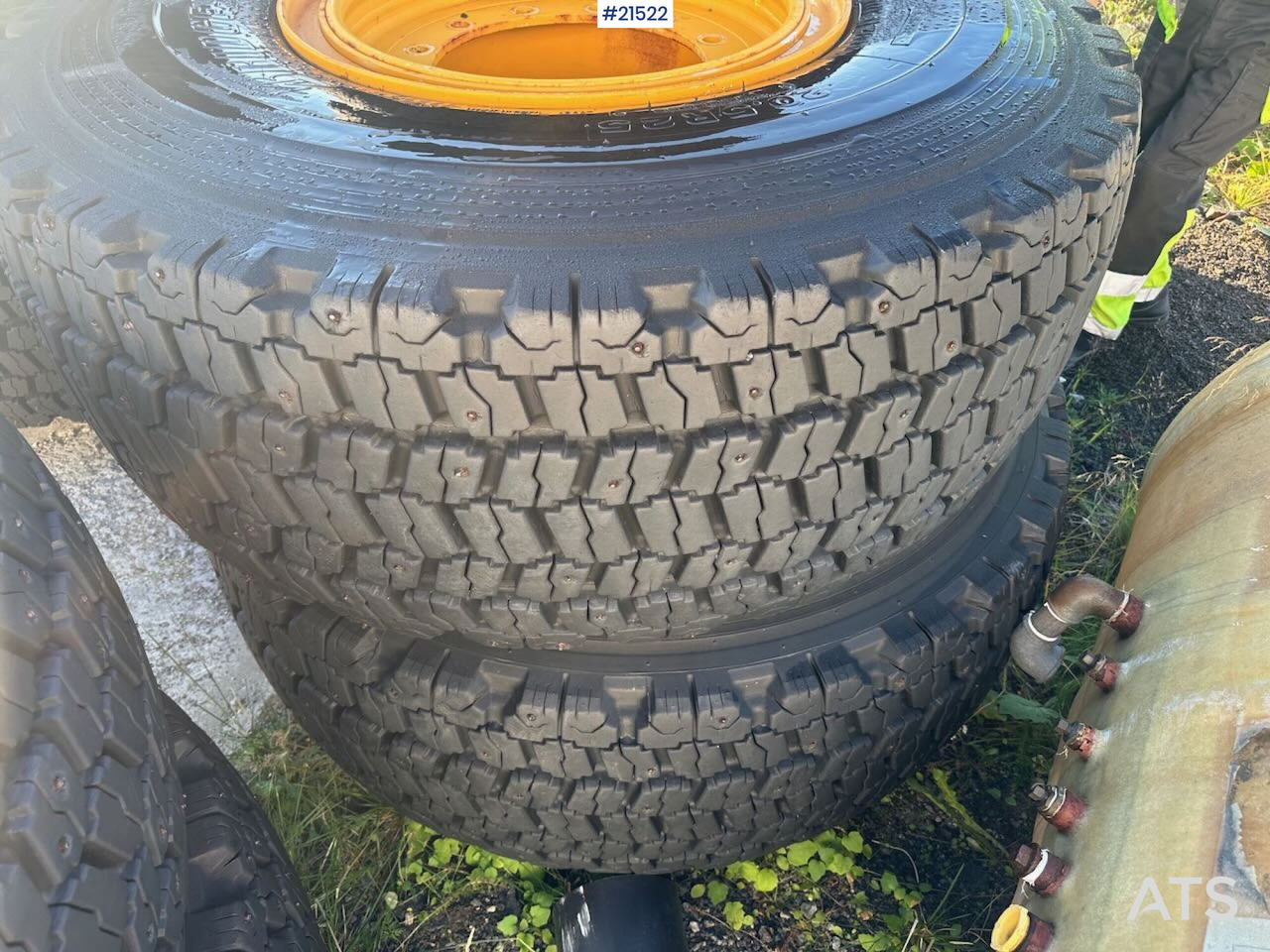 Bridgestone hjullaster dekk til Volvo L110 - Dæk for Entreprenørmaskin: billede 3 Bridgestone hjullaster dekk til Volvo L110 - Dæk for Entreprenørmaskin: billede 3