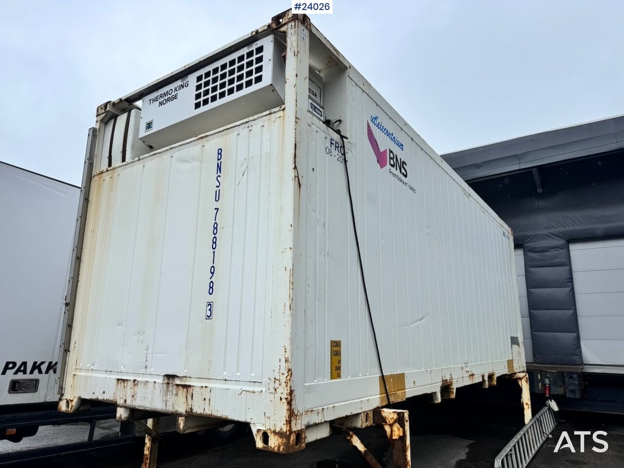 CIMC Thermocontainer - Veksellad - kølevogn: billede 2 CIMC Thermocontainer - Veksellad - kølevogn: billede 2