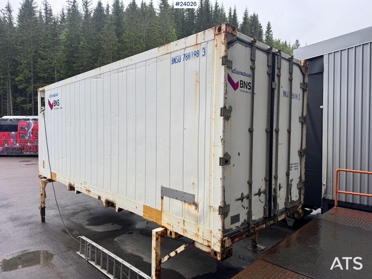 CIMC Thermocontainer - Veksellad - kølevogn: billede 4 CIMC Thermocontainer - Veksellad - kølevogn: billede 4