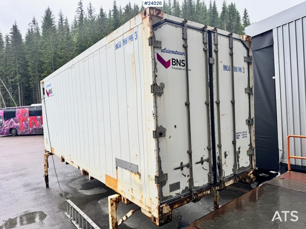 CIMC Thermocontainer - Veksellad - kølevogn: billede 5 CIMC Thermocontainer - Veksellad - kølevogn: billede 5