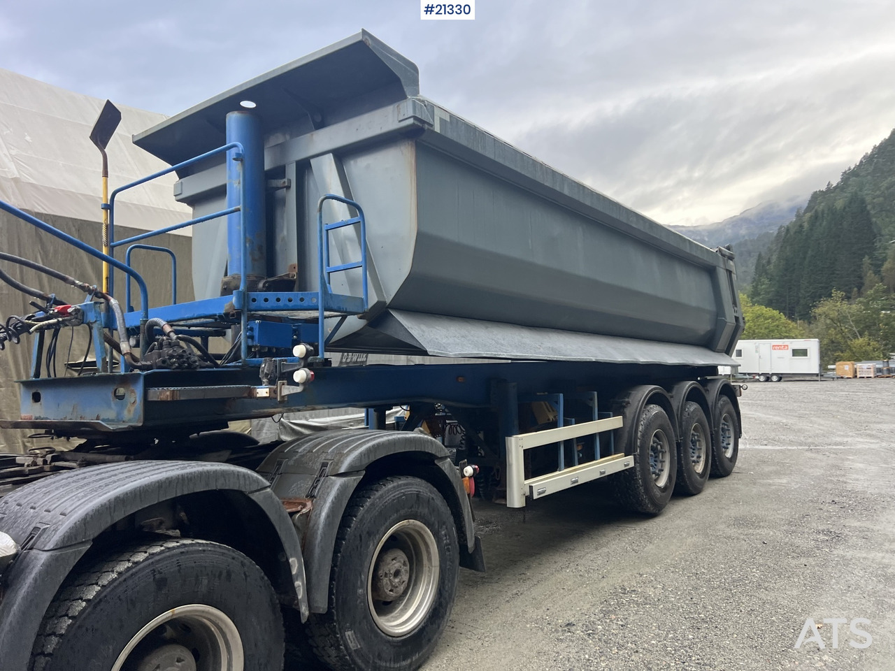 Carnehl 3 akslet tippsemi - Tipvogn sættevogn: billede 1 Carnehl 3 akslet tippsemi - Tipvogn sættevogn: billede 1