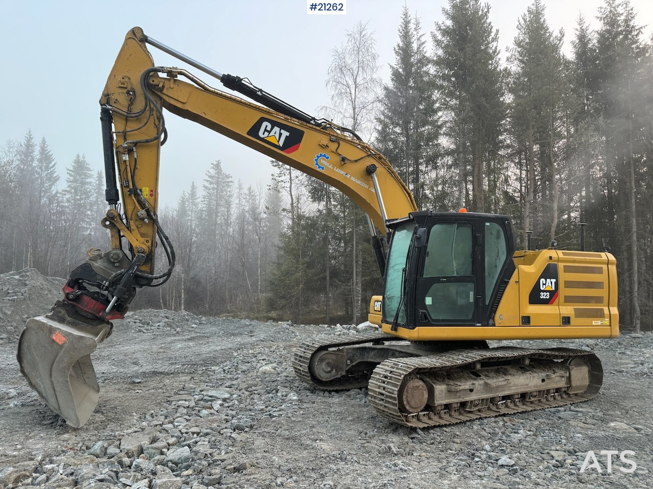 Caterpillar 323 - Bæltegravemaskine: billede 2 Caterpillar 323 - Bæltegravemaskine: billede 2