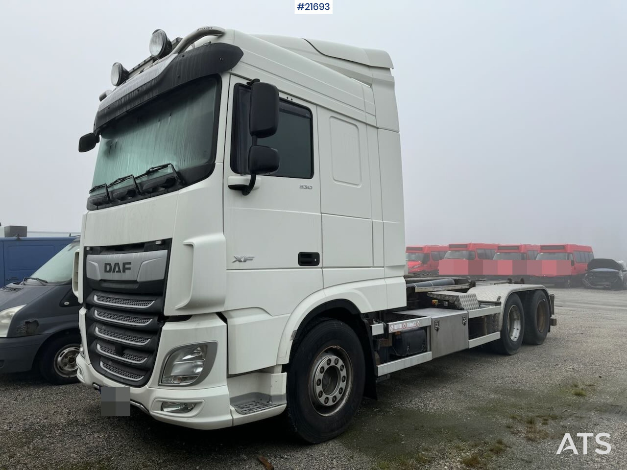 DAF XF 530 6x2 Krokbil m/ VDL Krok - Lastbil kroghejs: billede 2 DAF XF 530 6x2 Krokbil m/ VDL Krok - Lastbil kroghejs: billede 2