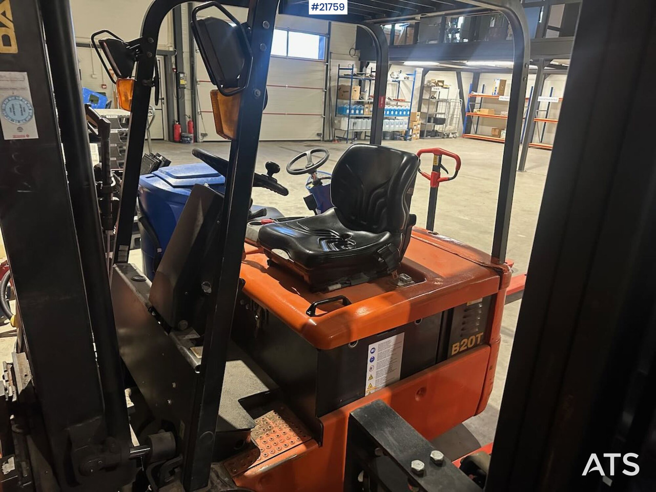 Daewoo B20T truck m/ 4,5 m løftehøyde - Nedbygget platform sættevogn: billede 5 Daewoo B20T truck m/ 4,5 m løftehøyde - Nedbygget platform sættevogn: billede 5