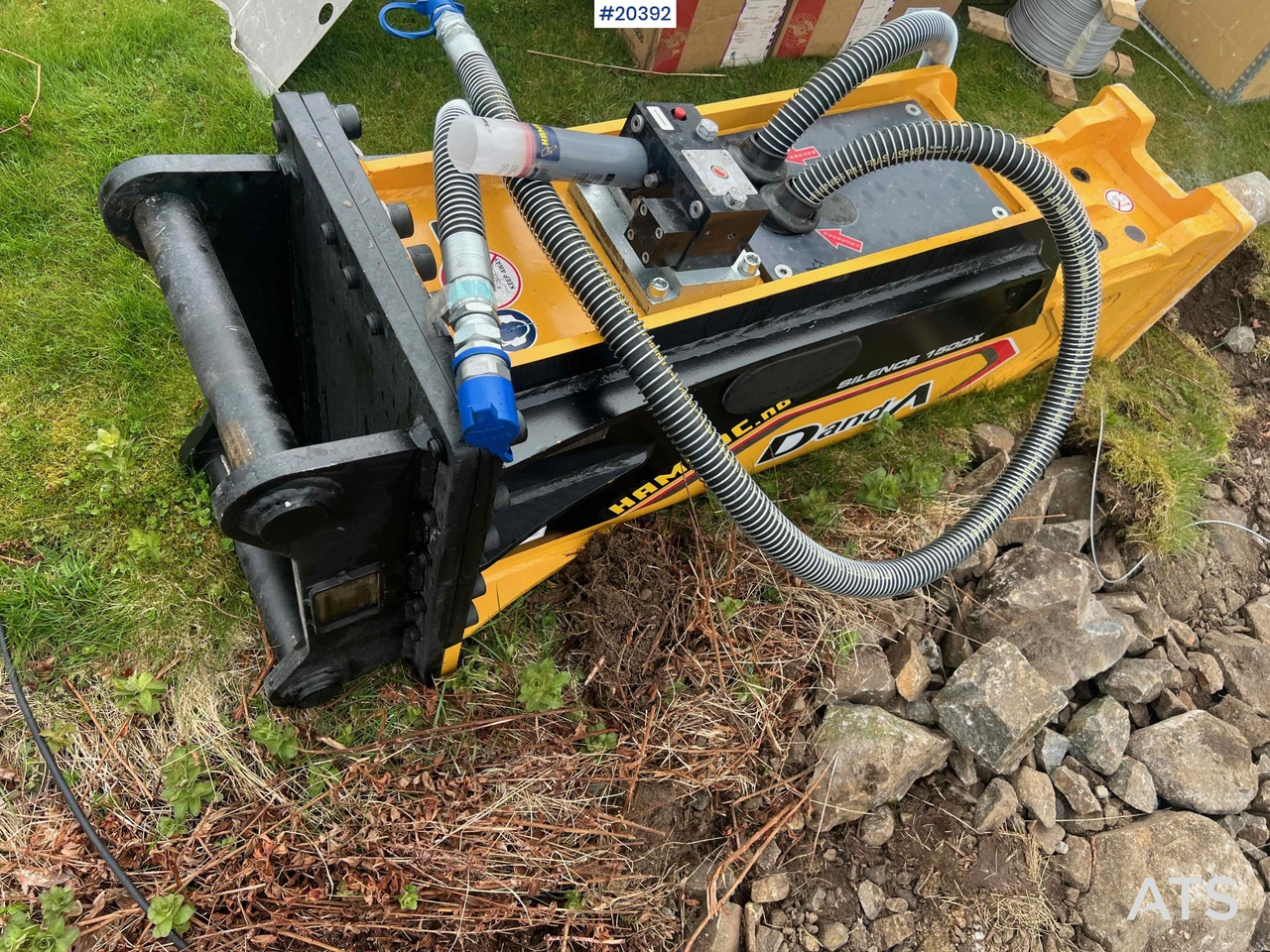 Danda D&A150DX pigg hammer (1231 kg ) m/ s60 feste - Hydraulisk hammer: billede 3 Danda D&A150DX pigg hammer (1231 kg ) m/ s60 feste - Hydraulisk hammer: billede 3