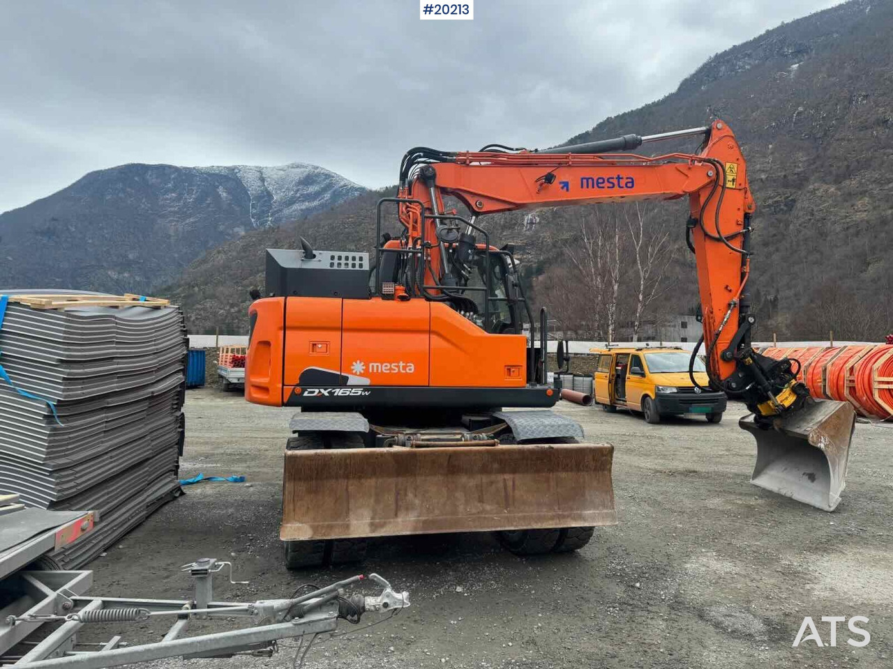 Doosan DX165W-5 - Gummihjulslæsser: billede 5 Doosan DX165W-5 - Gummihjulslæsser: billede 5