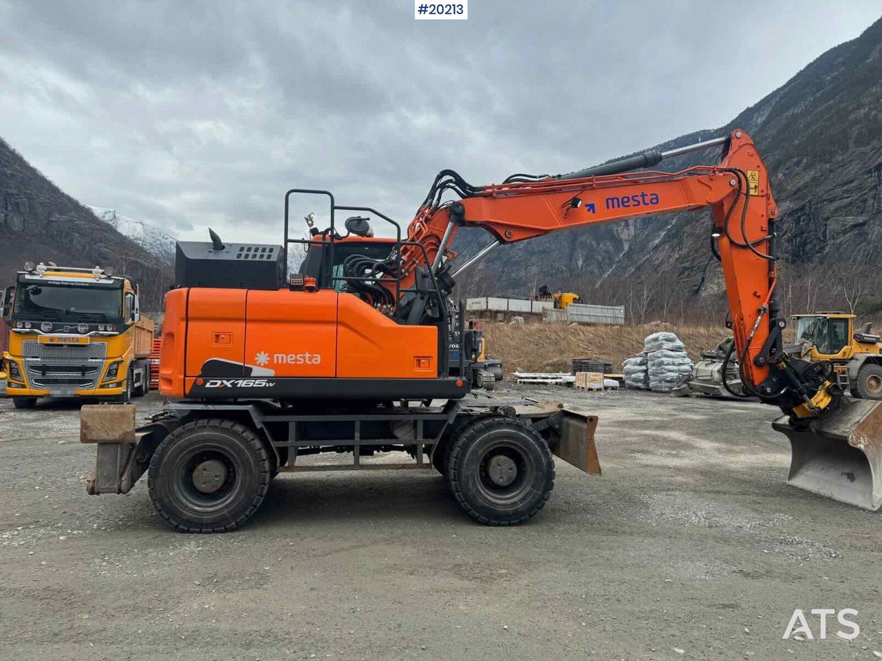 Doosan DX165W-5 - Gummihjulslæsser: billede 3 Doosan DX165W-5 - Gummihjulslæsser: billede 3