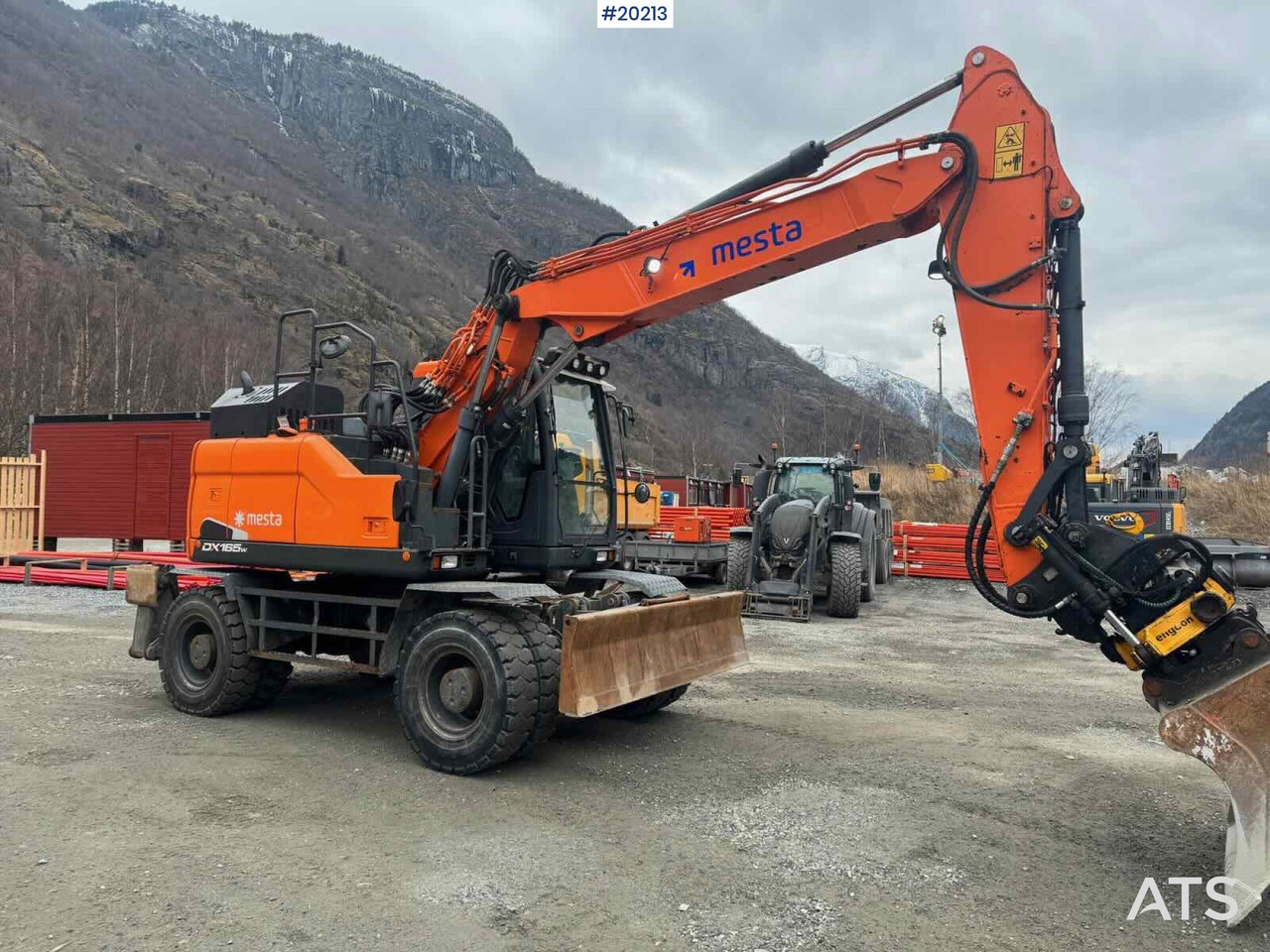 Doosan DX165W-5 - Gummihjulslæsser: billede 2 Doosan DX165W-5 - Gummihjulslæsser: billede 2