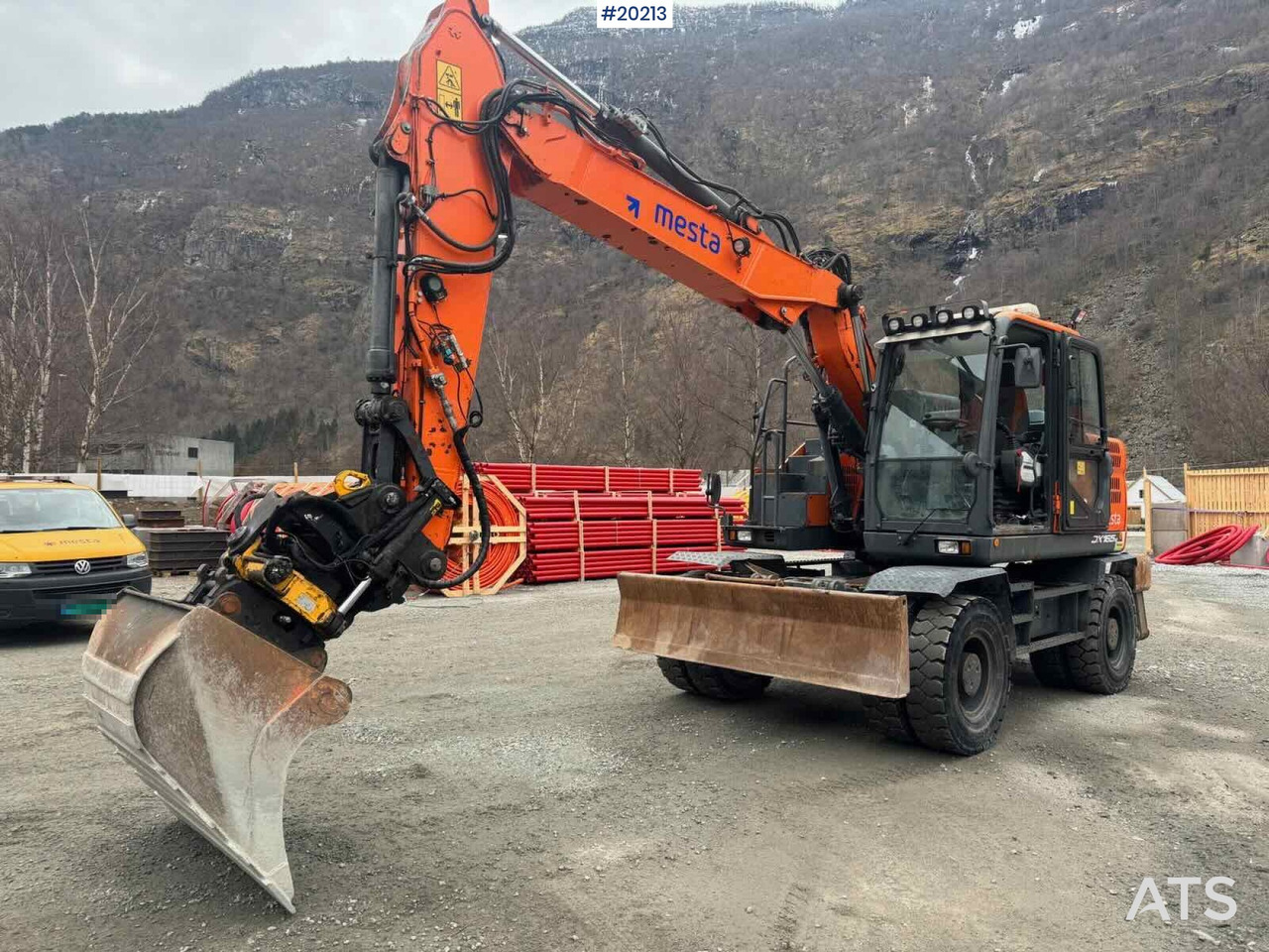 Doosan DX165W-5 - Gummihjulslæsser: billede 1 Doosan DX165W-5 - Gummihjulslæsser: billede 1