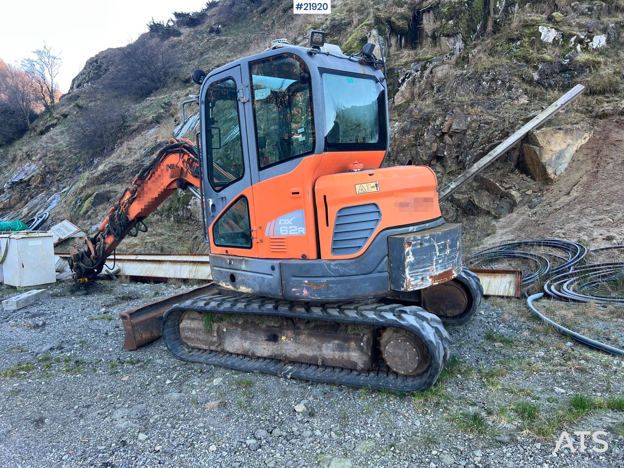 Doosan DX62R-3 gravemaskin m/ rototilt, pusseskuffe og graveskuffe - Bæltegravemaskine: billede 4 Doosan DX62R-3 gravemaskin m/ rototilt, pusseskuffe og graveskuffe - Bæltegravemaskine: billede 4