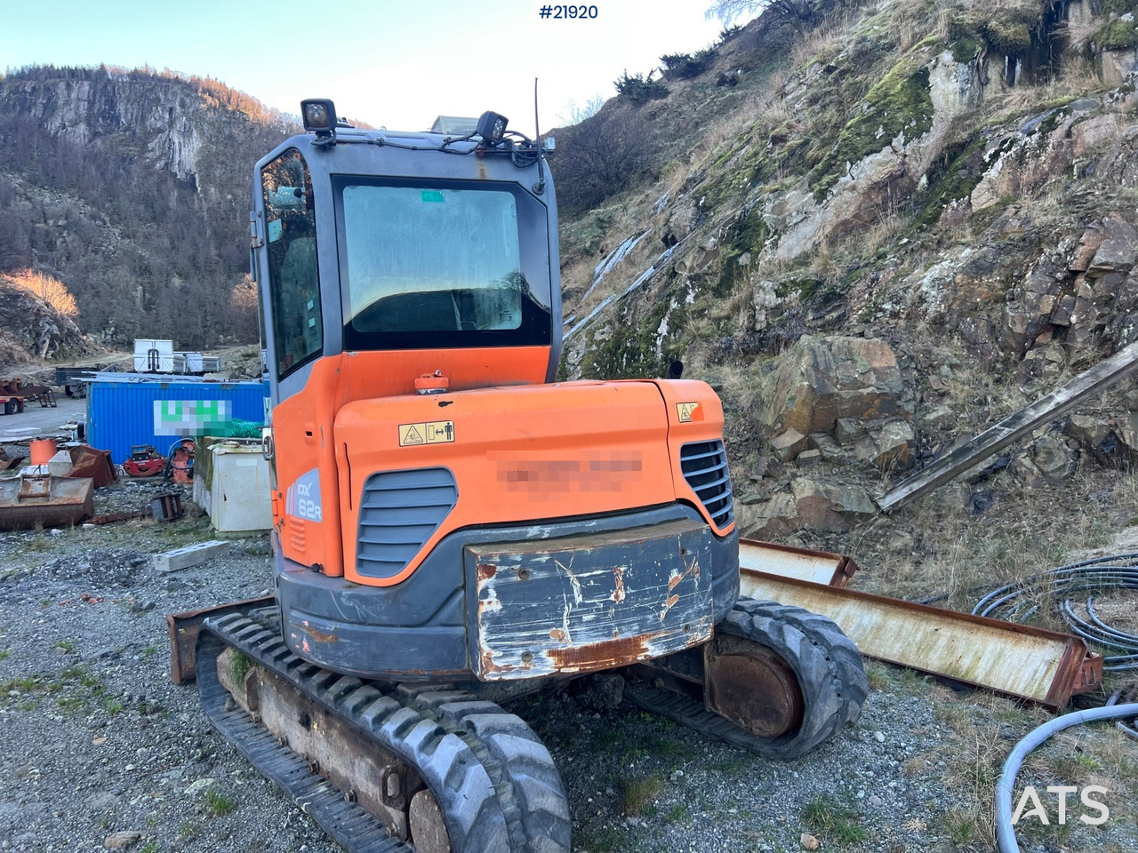 Doosan DX62R-3 gravemaskin m/ rototilt, pusseskuffe og graveskuffe - Bæltegravemaskine: billede 5 Doosan DX62R-3 gravemaskin m/ rototilt, pusseskuffe og graveskuffe - Bæltegravemaskine: billede 5