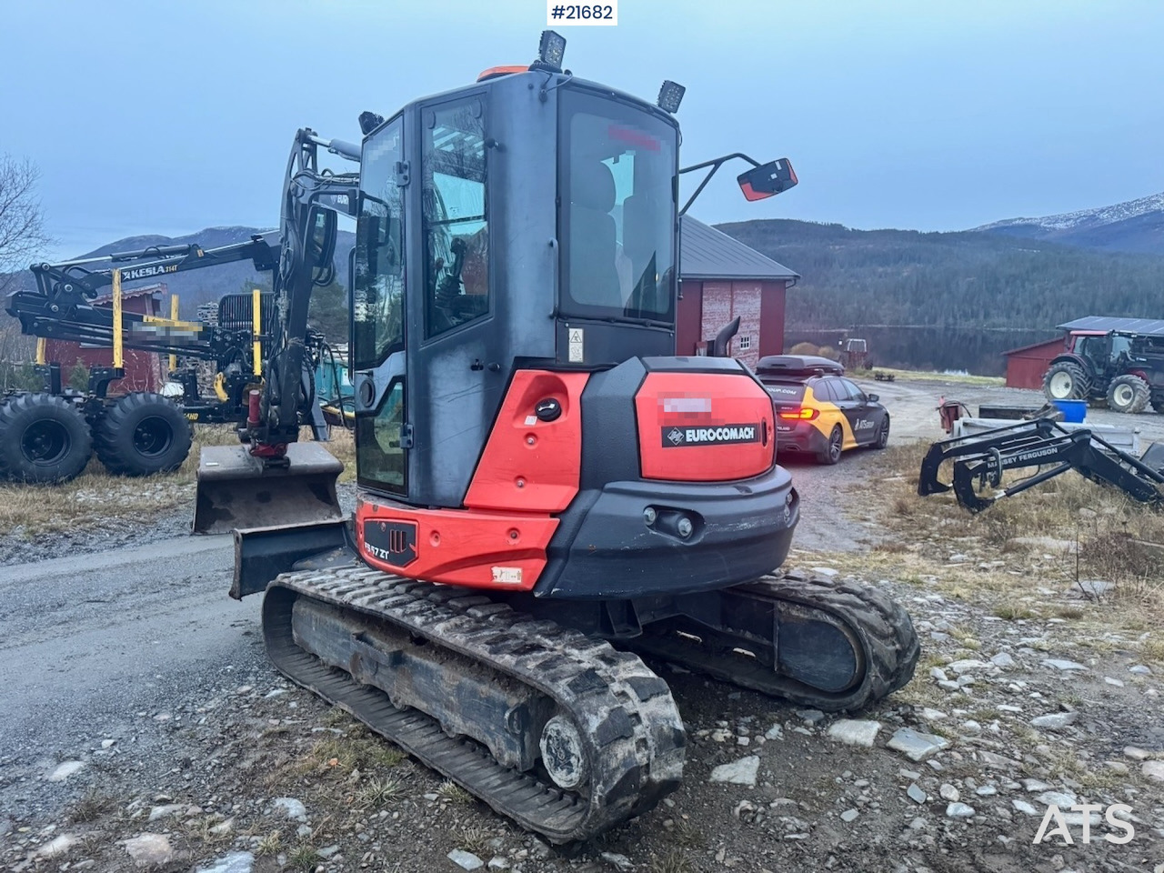 Euromach Eurocomach ES57 Beltegraver m/ Rototilt og 2 skuffer. 1920 timer. - Bæltegravemaskine: billede 4 Euromach Eurocomach ES57 Beltegraver m/ Rototilt og 2 skuffer. 1920 timer. - Bæltegravemaskine: billede 4