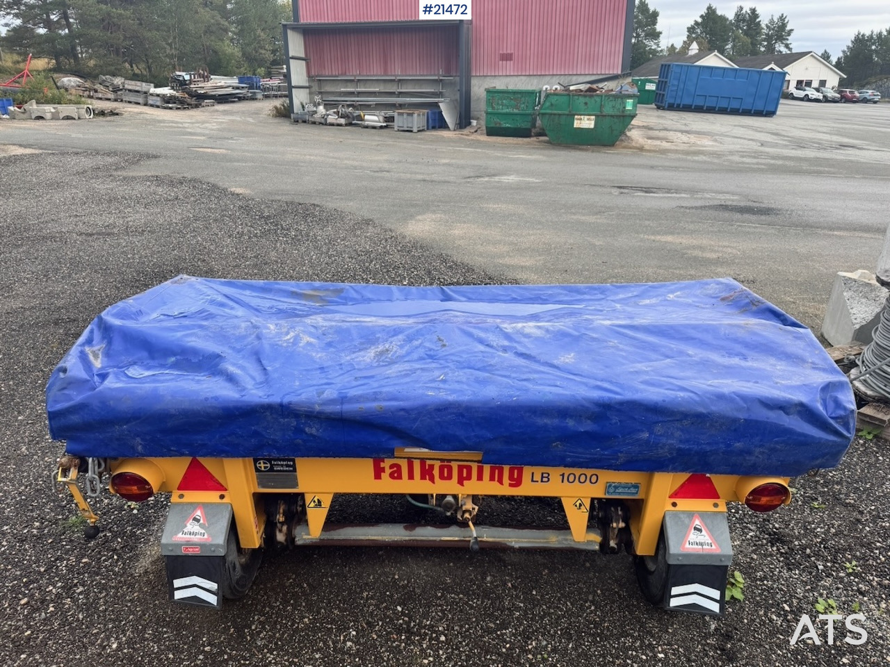 Falköping LB1000BL - Sand-/ Saltspreder: billede 1 Falköping LB1000BL - Sand-/ Saltspreder: billede 1