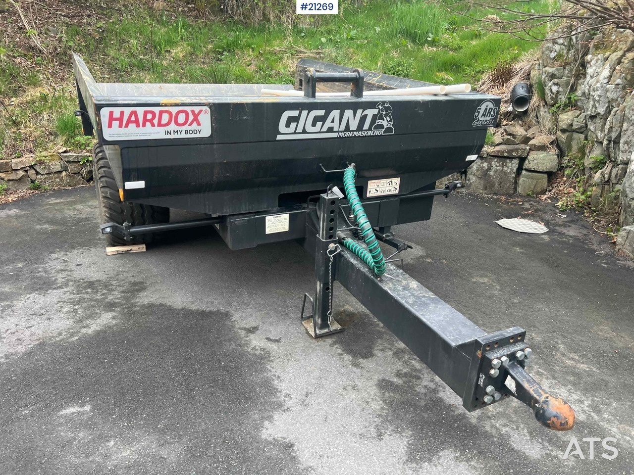 Gigant Hjulmaskin Henger - Maskintrailer: billede 2 Gigant Hjulmaskin Henger - Maskintrailer: billede 2