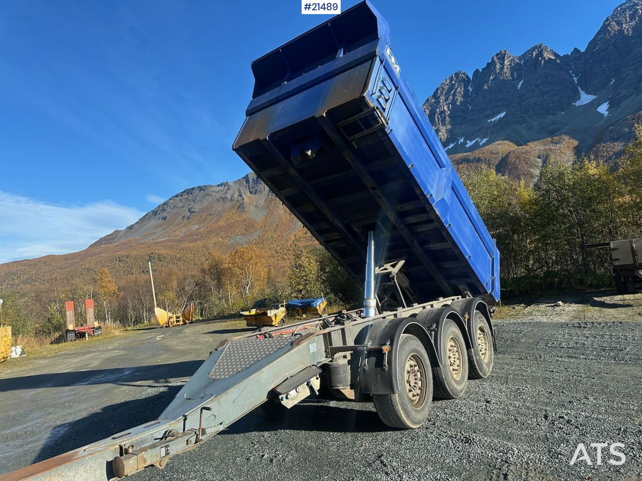 HM HM KHMD-24L trippelkjerre - Tipvogn påhængsvogn: billede 1 HM HM KHMD-24L trippelkjerre - Tipvogn påhængsvogn: billede 1