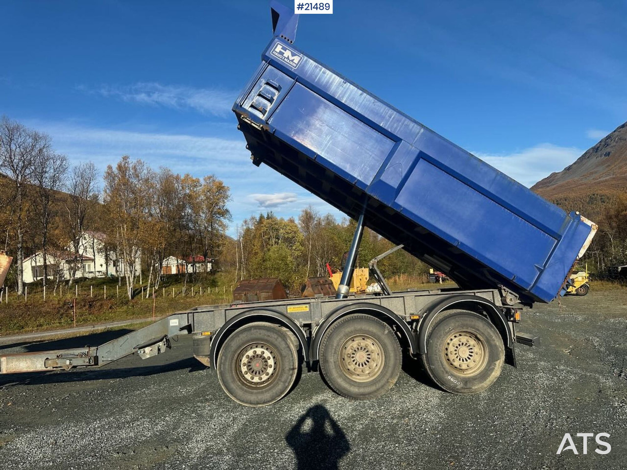 HM HM KHMD-24L trippelkjerre - Tipvogn påhængsvogn: billede 2 HM HM KHMD-24L trippelkjerre - Tipvogn påhængsvogn: billede 2