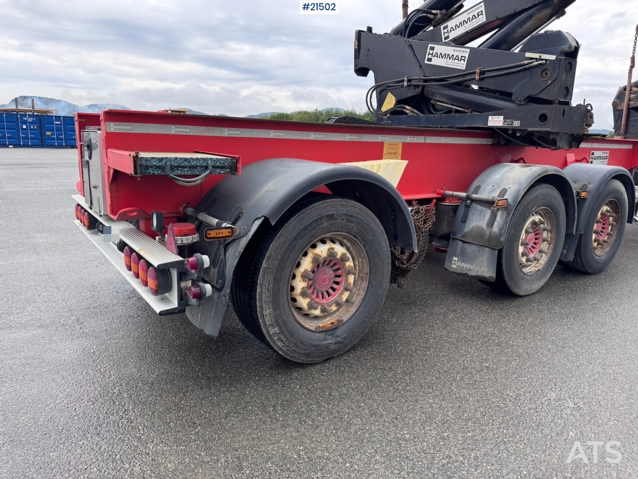 Chassis sættevogn Hammar 195 S Sidelaster: billede 34