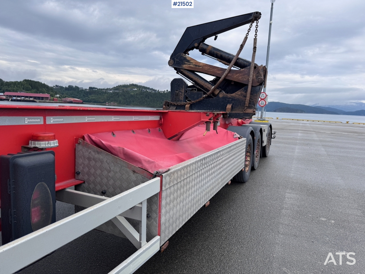 Chassis sættevogn Hammar 195 S Sidelaster: billede 24