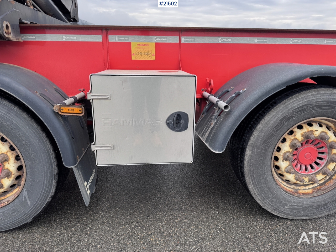 Chassis sættevogn Hammar 195 S Sidelaster: billede 29