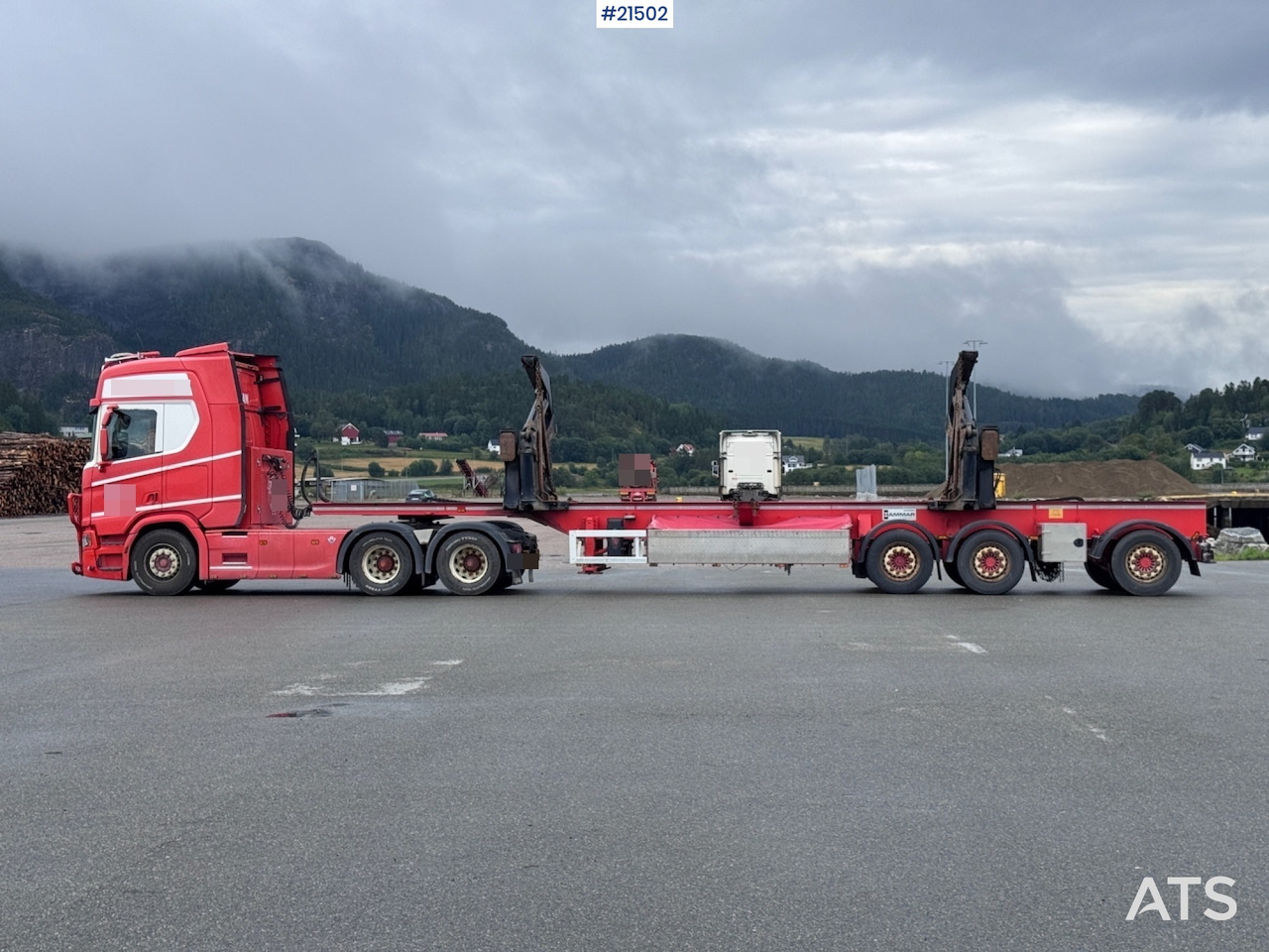 Chassis sættevogn Hammar 195 S Sidelaster: billede 13